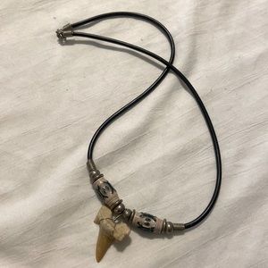 Shark tooth necklace
